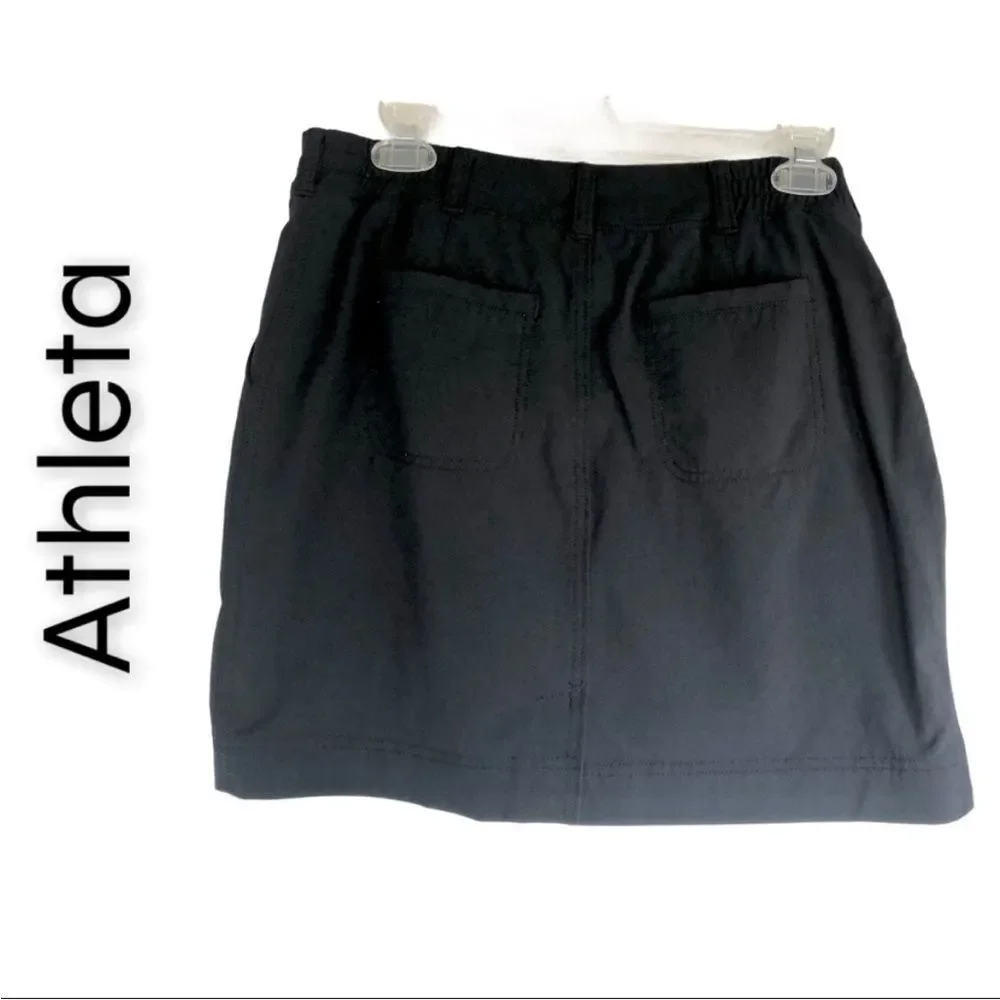 Athleta Black Skort Size 8